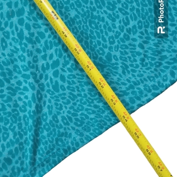 Pitusa Green Leopard Maxi V Neck Sleeveless Sun Coverup Dress Standard (… - Picture 6 of 7